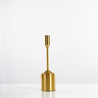 Modern Metal Candle Holders in Gold – Elegant Minimalist Design in Various Heights