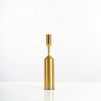 Modern Metal Candle Holders in Gold – Elegant Minimalist Design in Various Heights
