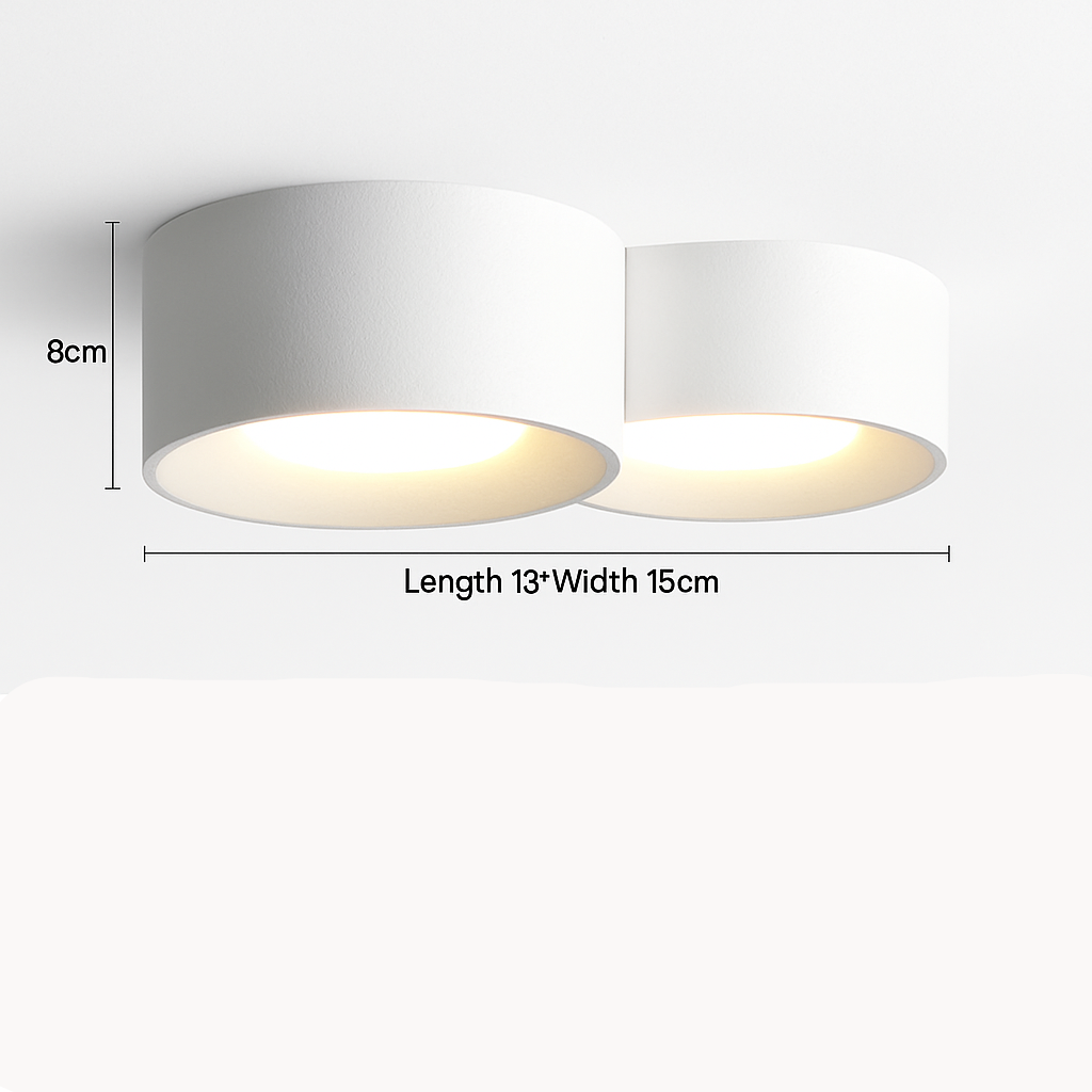Sleek LED Flush Mount Light Fixture