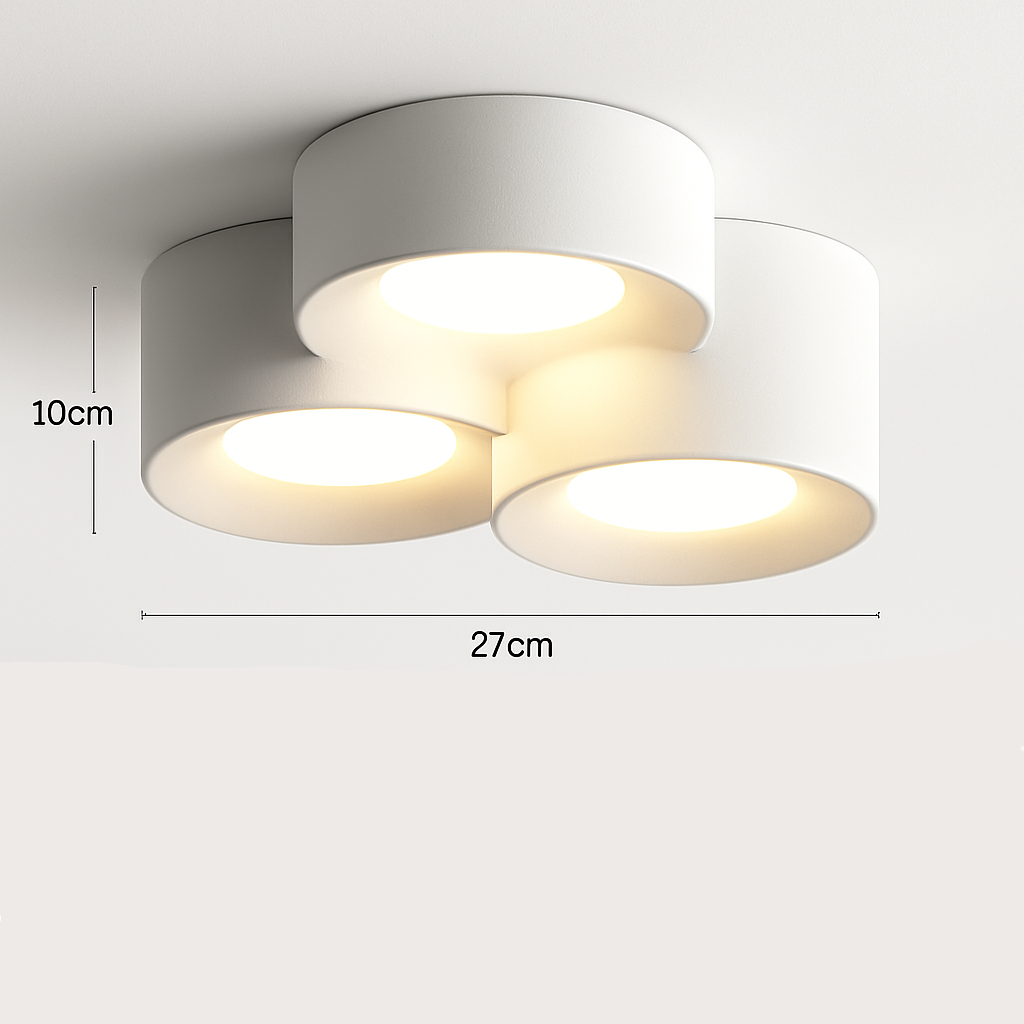 Sleek LED Flush Mount Light Fixture