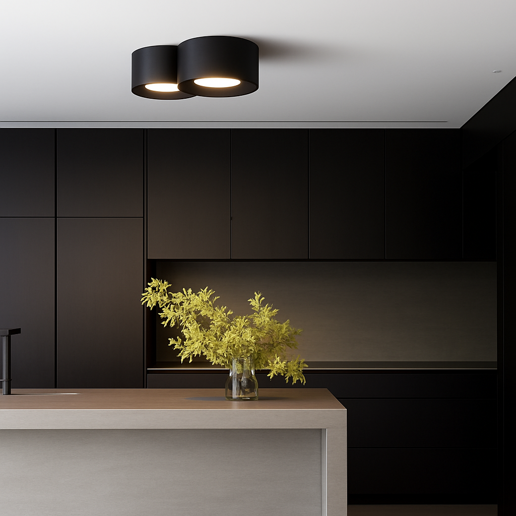 Sleek LED Flush Mount Light Fixture