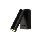 Adjustable Metal Wall Lamp for Bedside Reading - Minimalist LED Sconce in Black, White, and Antique Bronze
