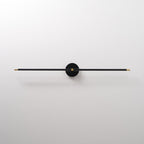LED Wall Sconce Light with Double Rod Design - Minimalist Style