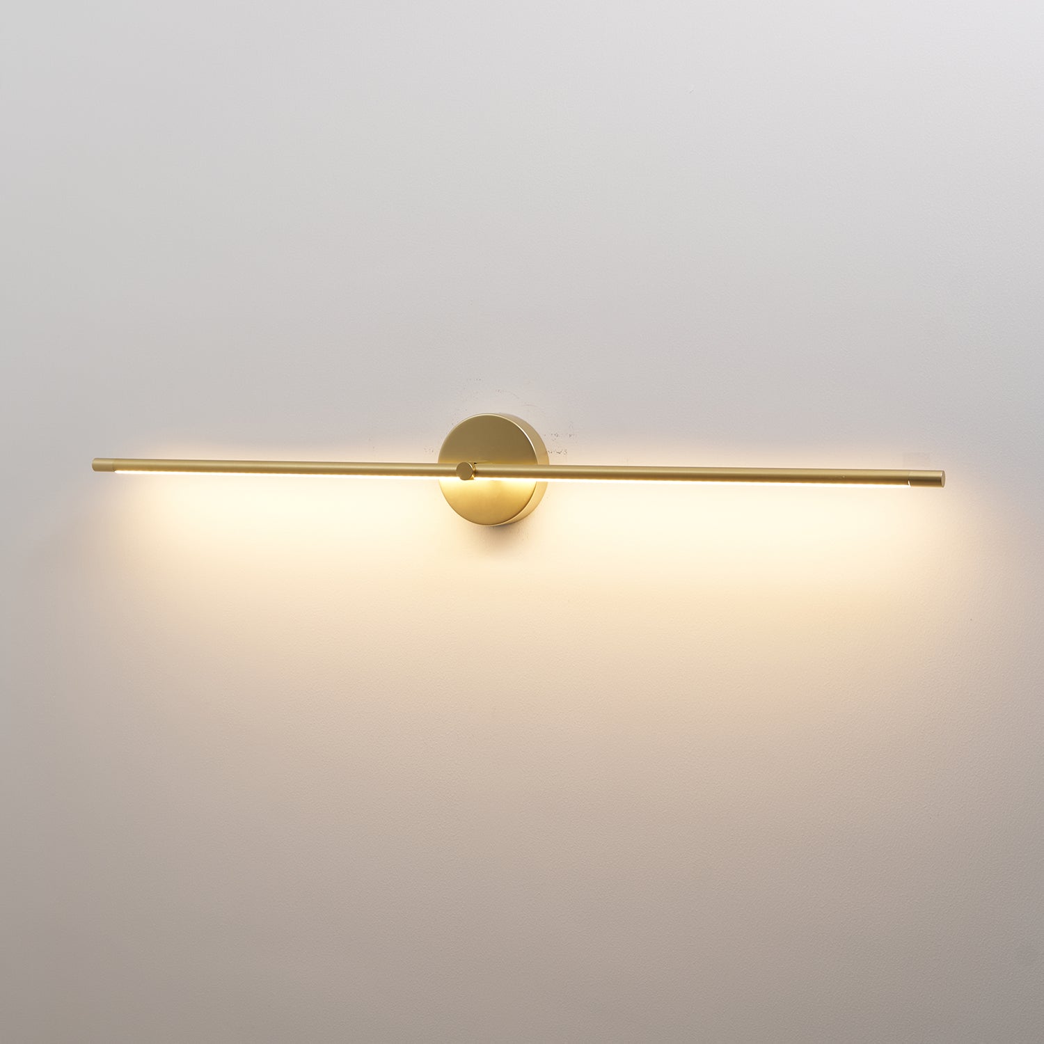 LED Wall Sconce Light with Double Rod Design - Minimalist Style