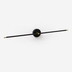 LED Wall Sconce Light with Double Rod Design - Minimalist Style