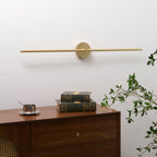 LED Wall Sconce Light with Double Rod Design - Minimalist Style