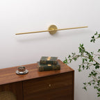 LED Wall Sconce Light with Double Rod Design - Minimalist Style