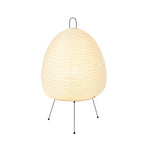 Tri-Color Light Rice Paper Table Lamp – Japanese Minimalist Wabi-Sabi Style