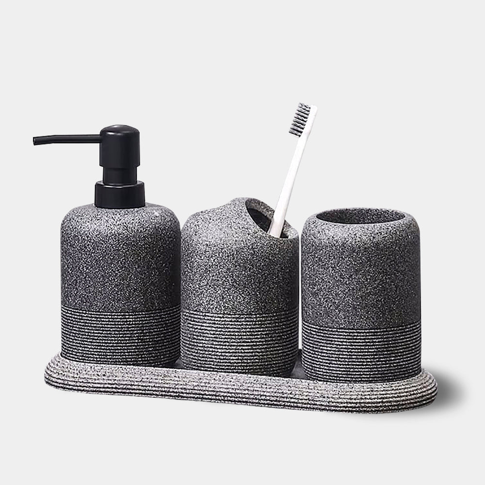 Chic Stone Bath Accessory Collection
