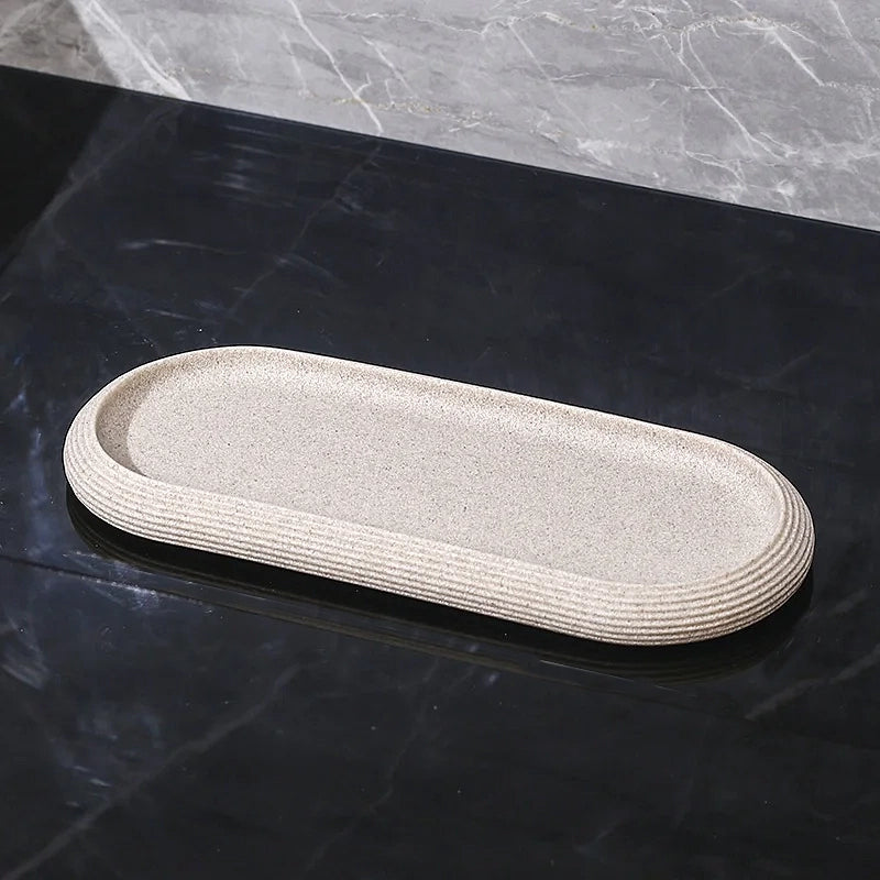 Chic Stone Bath Accessory Collection