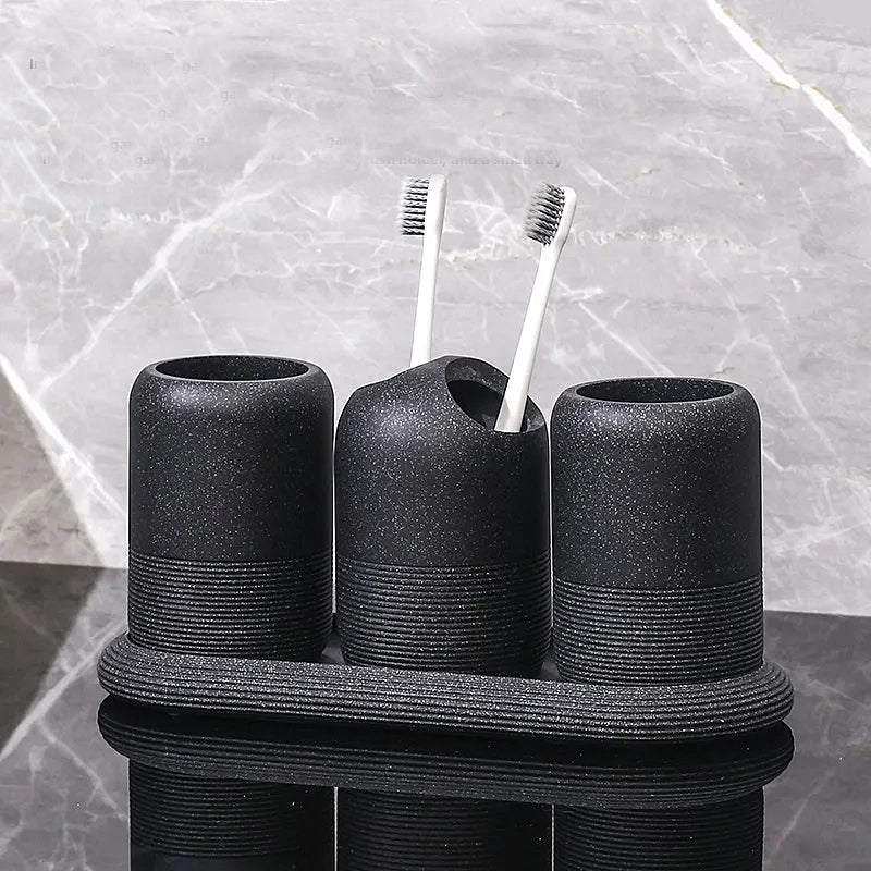 Chic Stone Bath Accessory Collection