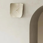 TranquilDesign Minimalist Resin Wall Clock with Silent Operation