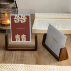 Floating Design Wooden Photo Frames – Beech and Acrylic Display