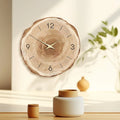 Elegant Natural Wood Wall Clock for Modern Spaces