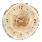 Elegant Natural Wood Wall Clock for Modern Spaces