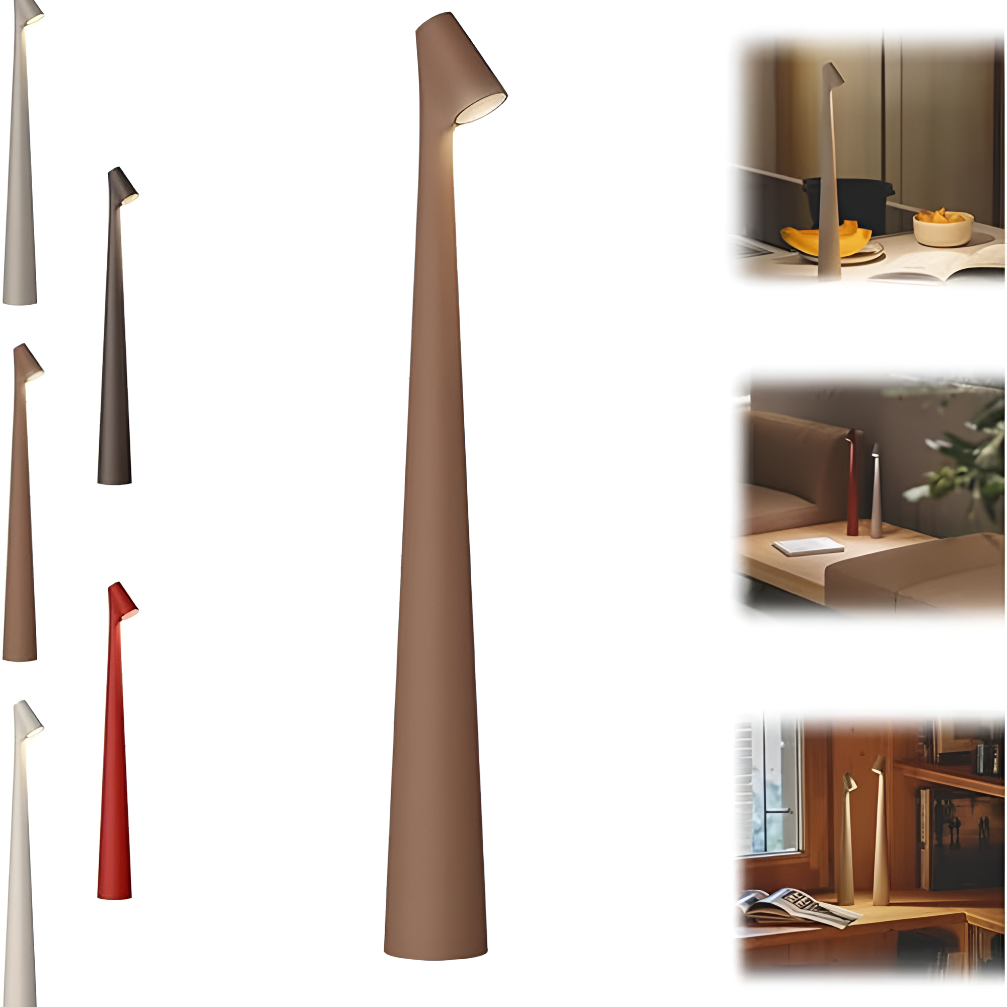 Nordic Design LED Table Lamp - Cordless and Dimmable