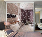 Scratch-Resistant 3D Wall Mirror Decor for Sophisticated Home Style