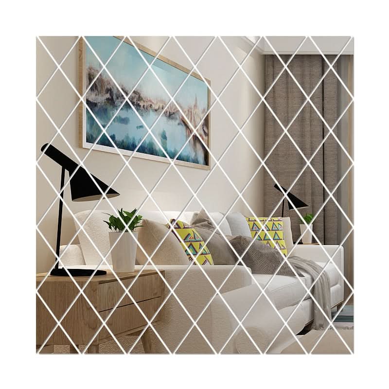 Scratch-Resistant 3D Wall Mirror Decor for Sophisticated Home Style