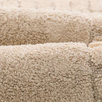 Non-Slip Quick-Drying Bath Rug in Flocked Fabric