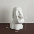 Stylish Resin Tissue Holder for Home Decor – Moai Design Box