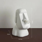 Stylish Resin Tissue Holder for Home Decor – Moai Design Box