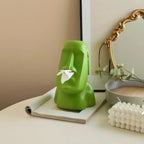 Stylish Resin Tissue Holder for Home Decor – Moai Design Box