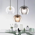 Contemporary Glass Hanging Light Fixture for Stylish Ambient Illumination