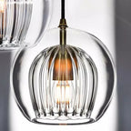 Contemporary Glass Hanging Light Fixture for Stylish Ambient Illumination
