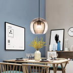 Contemporary Glass Hanging Light Fixture for Stylish Ambient Illumination