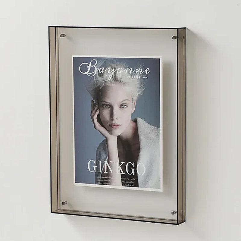 Sleek Acrylic Picture Display Frame