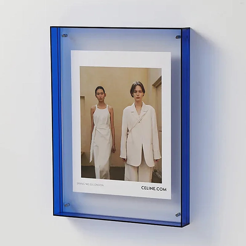 Sleek Acrylic Picture Display Frame