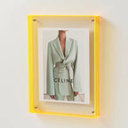 Sleek Acrylic Picture Display Frame