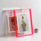 Sleek Acrylic Picture Display Frame