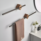 Sleek Wall-Mounted Towel Organizer