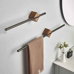 Sleek Wall-Mounted Towel Organizer