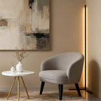 RGB Corner Standing Lamp with Remote – Energy-Efficient Black Floor Light