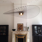Chic Black Glass Hanging Light Fixture for Kitchen and Dining Areas