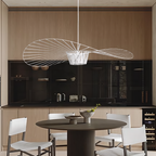 Chic Black Glass Hanging Light Fixture for Kitchen and Dining Areas