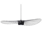 Chic Black Glass Hanging Light Fixture for Kitchen and Dining Areas