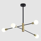Elegant Black and Gold Pendant Light Fixture