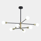 Elegant Black and Gold Pendant Light Fixture