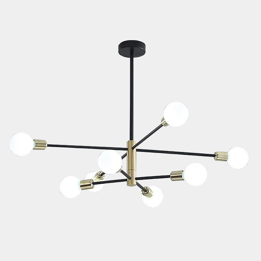Elegant Black and Gold Pendant Light Fixture