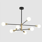 Elegant Black and Gold Pendant Light Fixture