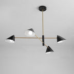Sophisticated Black and Gold Pendant Light Fixture