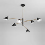 Sophisticated Black and Gold Pendant Light Fixture