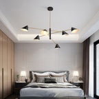 Sophisticated Black and Gold Pendant Light Fixture