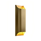 Brass Wall Light Fixture with Adjustable Up and Down Glow – Warm White, Available in Two Sizes, Perfect for Bedrooms and Living Areas