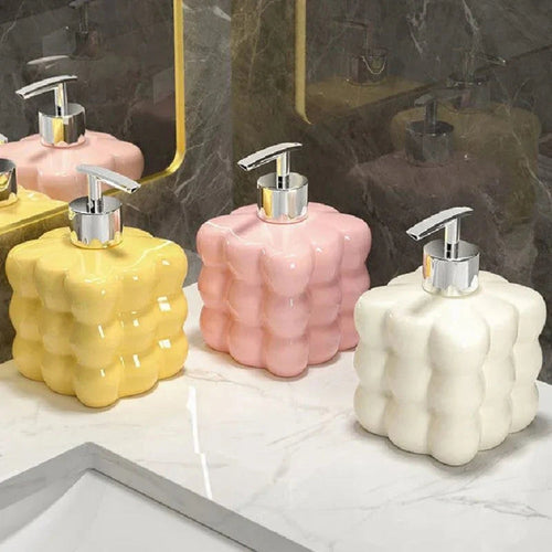 Chic Ceramic Soap Dispenser for Modern Interiors