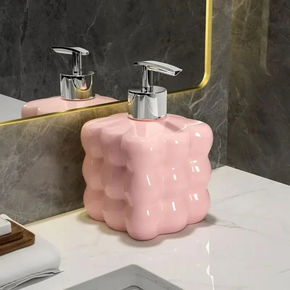 Chic Ceramic Soap Dispenser for Modern Interiors