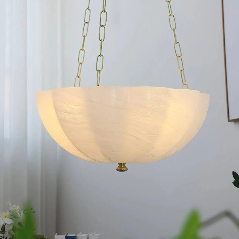 Adjustable Brightness Crystal Chandelier – Elegant Glass Light for Dining and Living Areas
